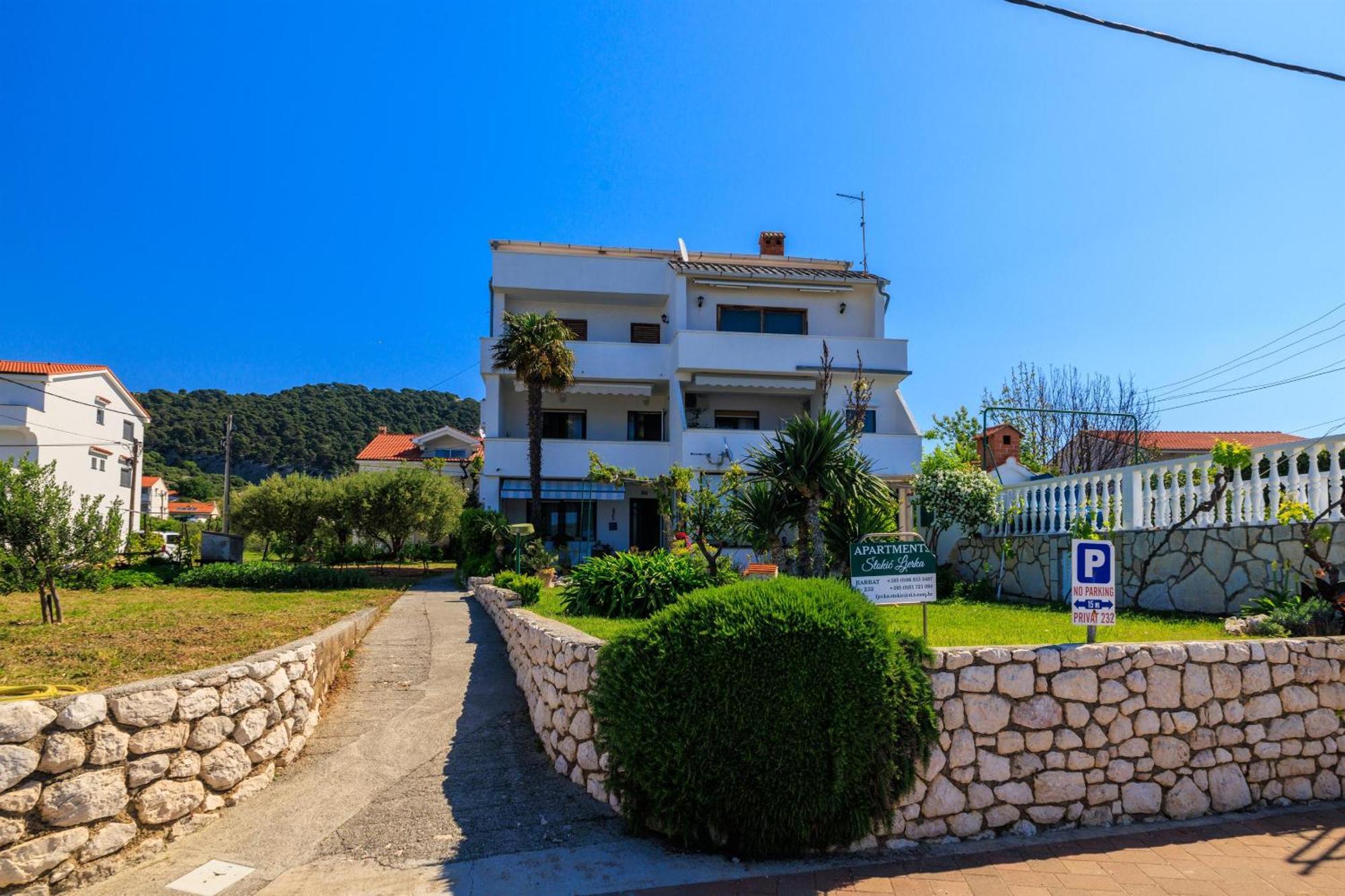 Apartments Near The Sea Barbat Barbat na Rabu Zewnętrze zdjęcie